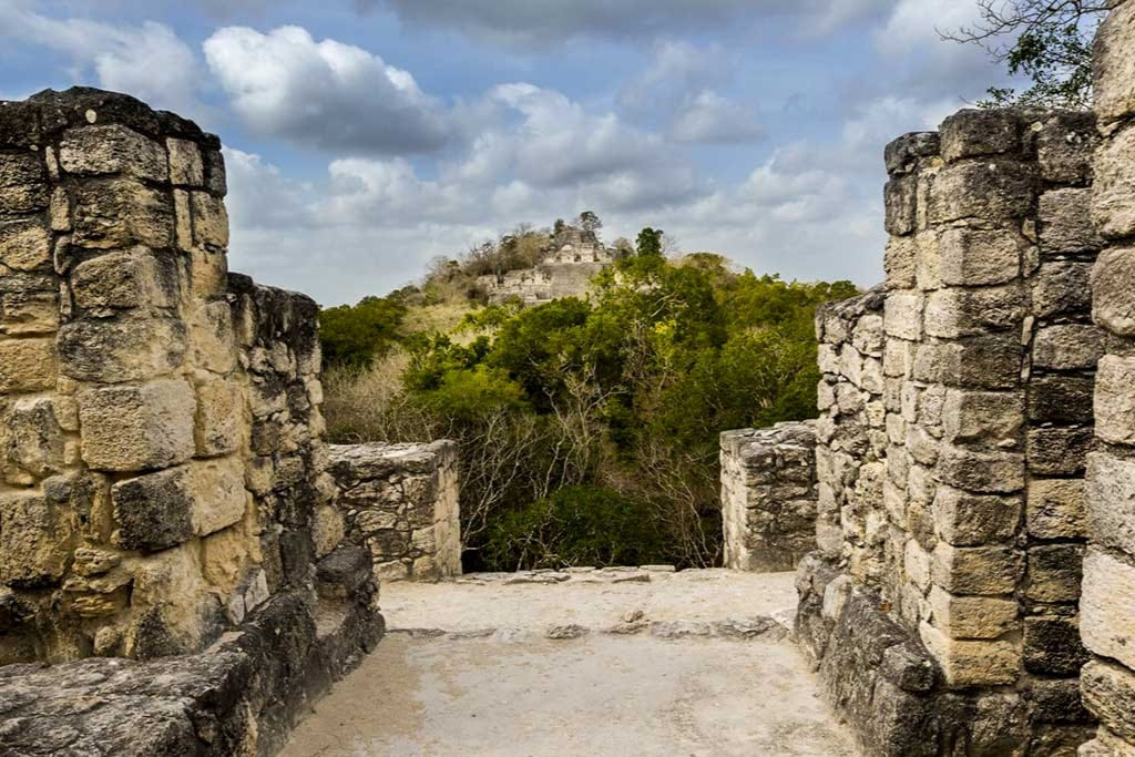 Luce impresionante Calakmul, Ciudad Maya