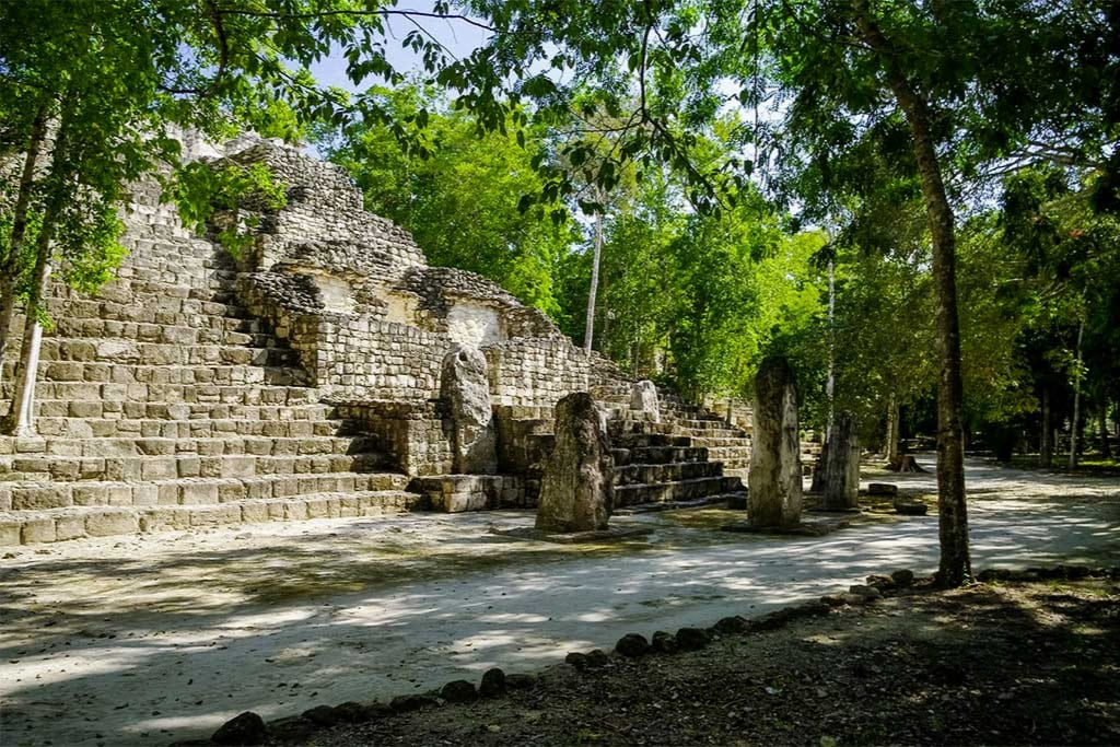 Luce impresionante Calakmul, Ciudad Maya